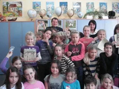 Zajęcia o opiece nad zwierzętami w Szkole Podstawowej nr 2
