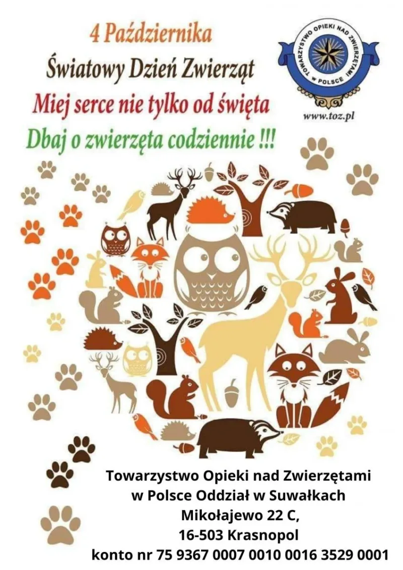 Światowy Dzień Zwierząt 2020