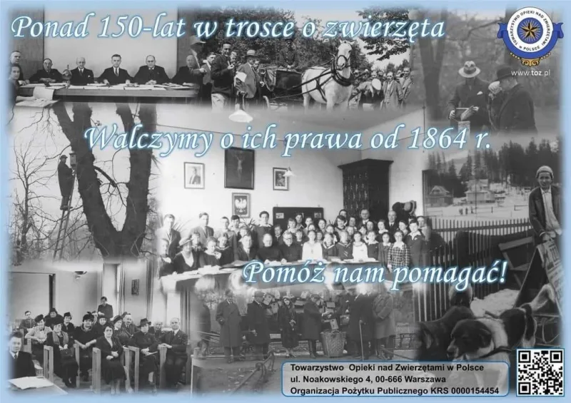 156 lat Towarzystwa Opieki nad Zwierzętami w Polsce