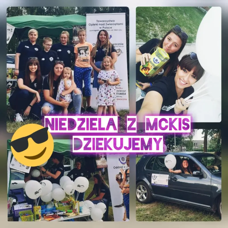 Podziękowania za wsparcie i zaproszenie na wydarzenie