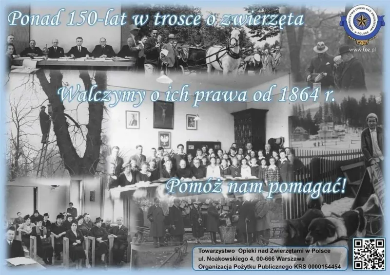 157 lat Towarzystwa Opieki nad Zwierzętami w Polsce