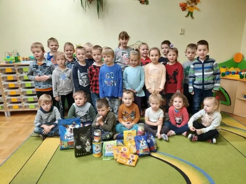 Podziękowania dla Przedszkola Publicznego w Łękawicy