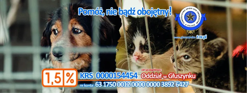 Apel o przekazanie 1,5% podatku na TOZ