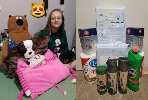 Podziękowania dla Pani Marii i Zuzi